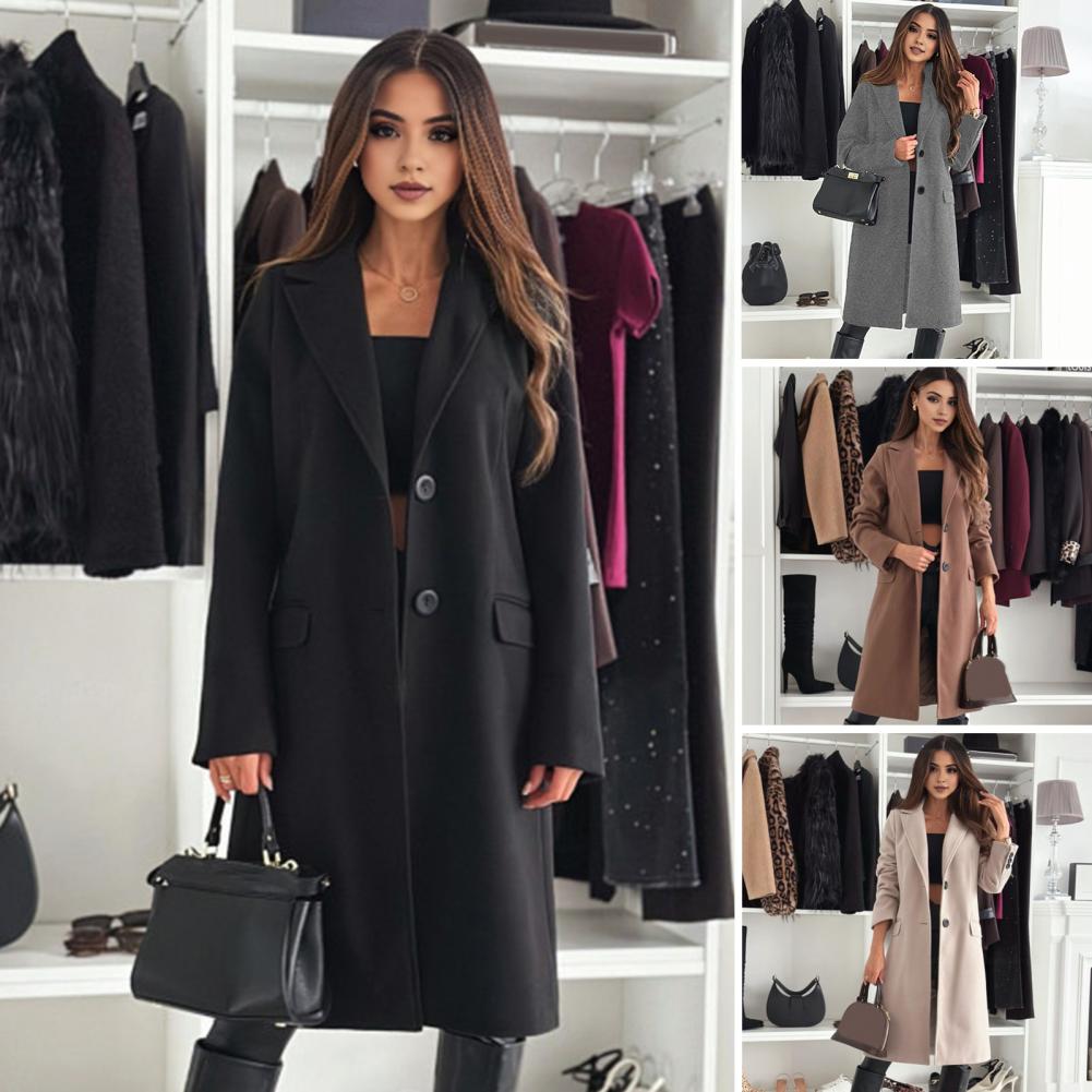 Casaco Feminino de Lã Resisten - Wool Coat Peacoat avaliação e preço
