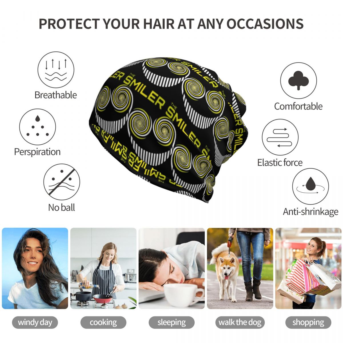Máscara de Pescoço Multifuncio - Knit Beanie Hat Warm avaliação e preço
