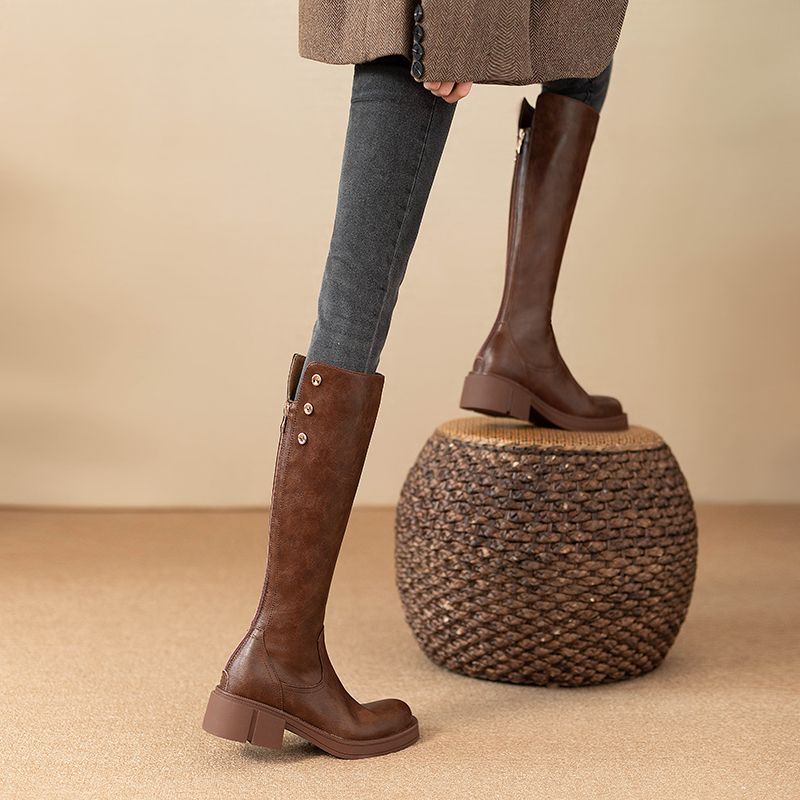 Outono inverno salto médio sen - Waterproof Winter Boot avaliação e preço